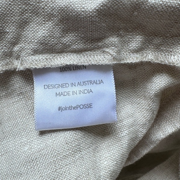 Posse Linen Tie Top - Picture 5 of 5